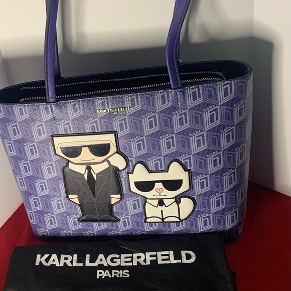 New!Karl Lagerfeld Paris Tote Bag Maybelle